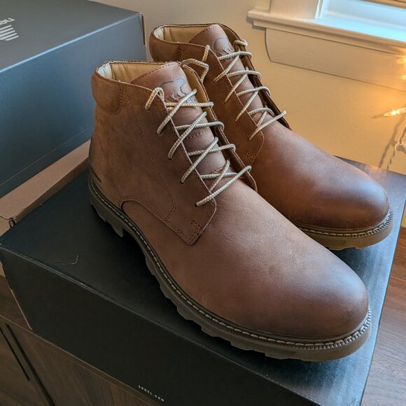 NEW - Sorel Madson II Chukka Waterproof Boot Men's 10.5 - Picture 3 of 6